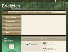 Tablet Screenshot of bridgetonmo.com